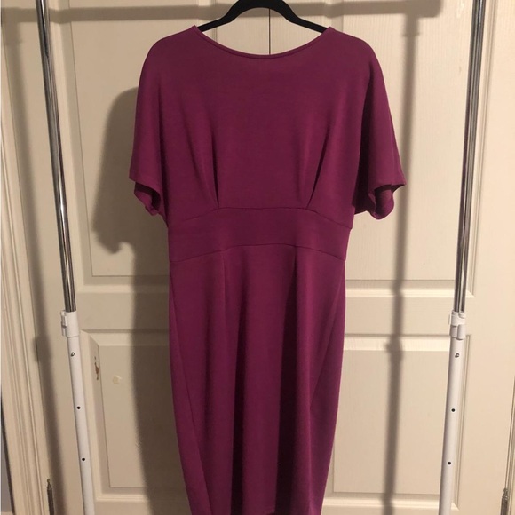 Fuschia cocktail pencil dress - Picture 2 of 5